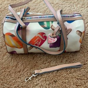 Ice Cream Bar Dooney and Bourke Barrel Bag